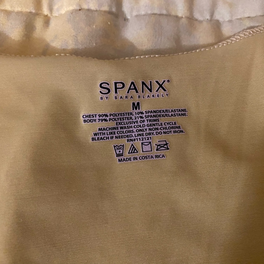 NWT!  Spanx top in size Medium.  Nude color